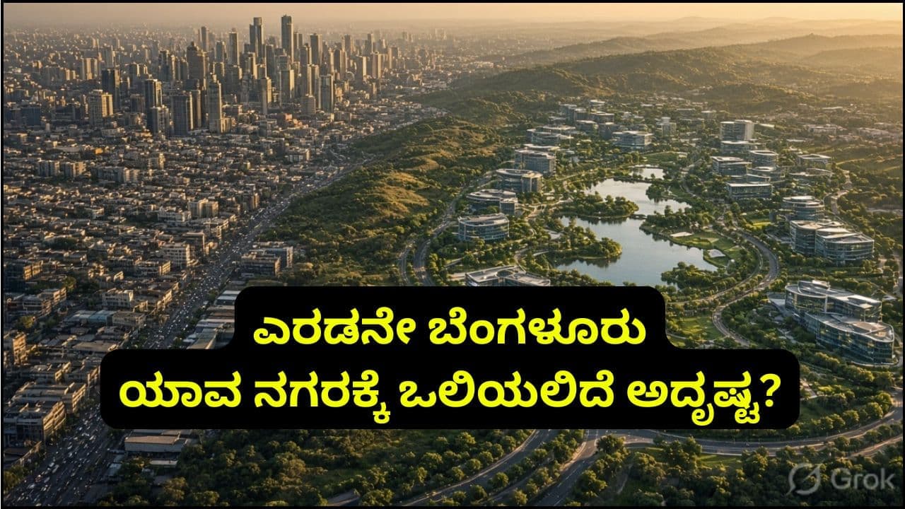 Second Bengaluru: ಮುಂಬೈ-ಪುಣೆ ಮಾದರಿಯಲ್ಲಿ ತಲೆ ಎತ್ತಲಿದೆ 2ನೇ ಬೆಂಗಳೂರು; ರೇಸ್ನಲ್ಲಿ ನಿಮ್ಮೂರು ಇದೆಯಾ ನೋಡಿ!