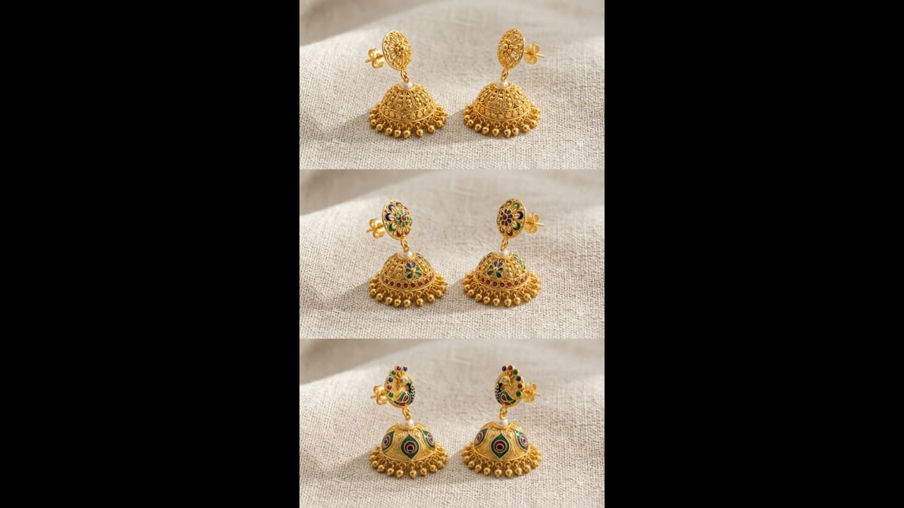 Gold Jhumki: ನಿಮ್ಮ ಮುದ್ದು ಮಗಳಿಗೆ ಕೊಡಿಸಿ ಚೆಂದದ ಮಿನಿ ಜುಮ್ಕಾ