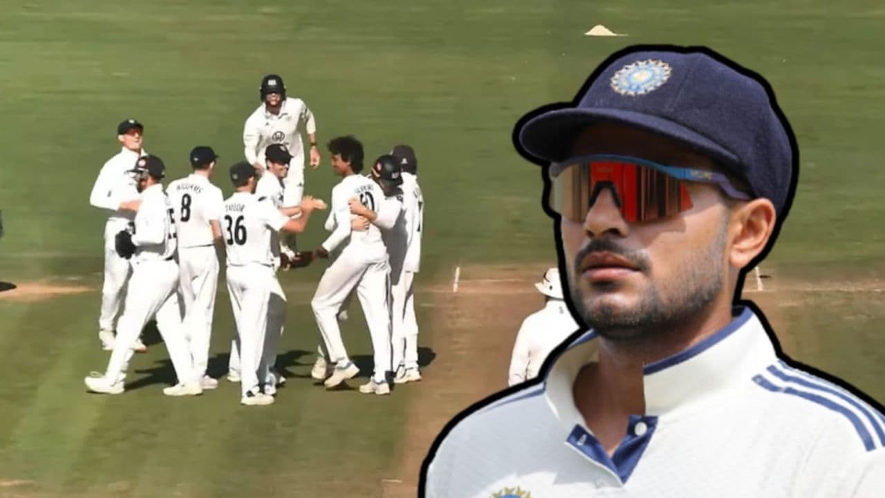 Gill ಬೆಂಚ್ಗೆ ಕೂರಿಸಿದ್ದಕ್ಕೆ ಇಷ್ಟೊಂದು ಕೋಪನಾ? ಇಂಗ್ಲೆಂಡ್ನಲ್ಲಿ 'W,W,W,W,W' ಬೌಲಿಂಗ್ ಅಬ್ಬರ; 20 ರನ್ಗೆ ಎದುರಾಳಿ ಕಥೆ ಮುಗಿಸಿದ ಯುವ ತಾರೆ!