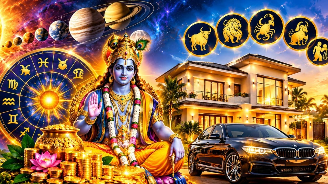 ಸೆಪ್ಟೆಂಬರ್ 8 ಗಜಕೇಸರಿ + ಭದ್ರ ರಾಜಯೋಗ, ಈ 5 ರಾಶಿಗೆ ಅದೃಷ್ಟ, ಬಂಗಲೆ + ಕಾರು ಲಾಭ