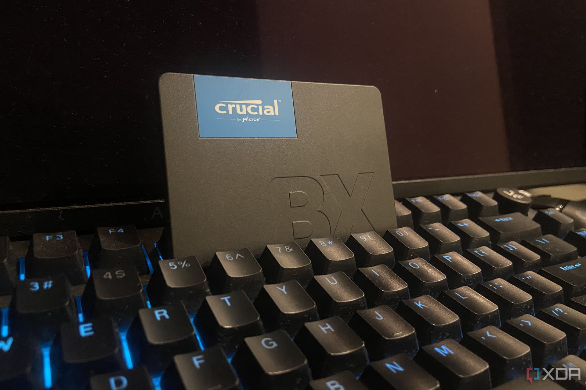 My cheapest SSD is doing the most important job in my PC, and that's on purpose