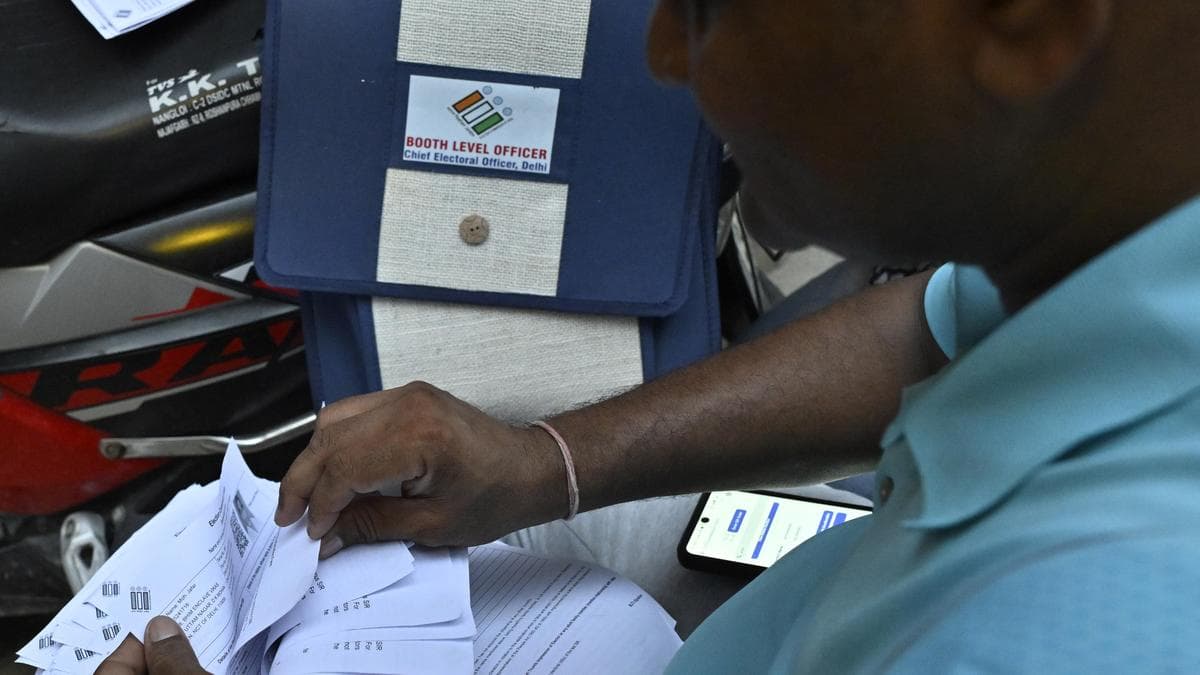 Delhi SIR draft roll out; 47.56 lakh names deleted