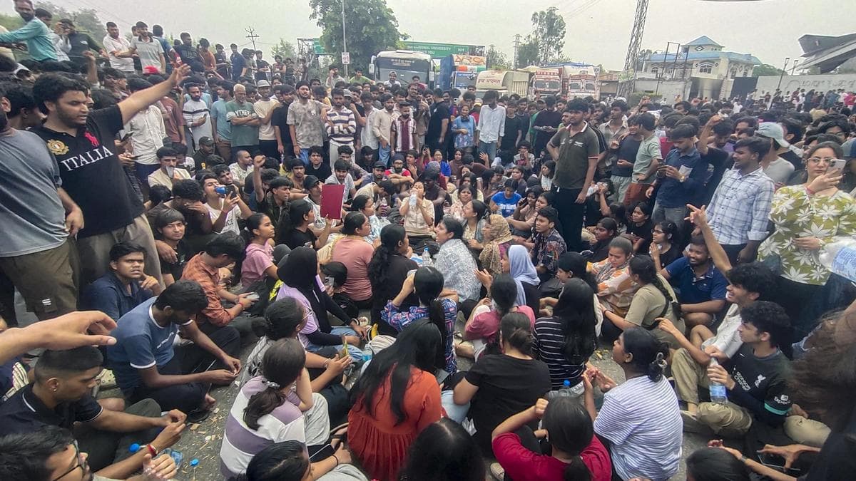 Punjab’s LPU student protesters block NH-44, clash with police after alleged rape of female student