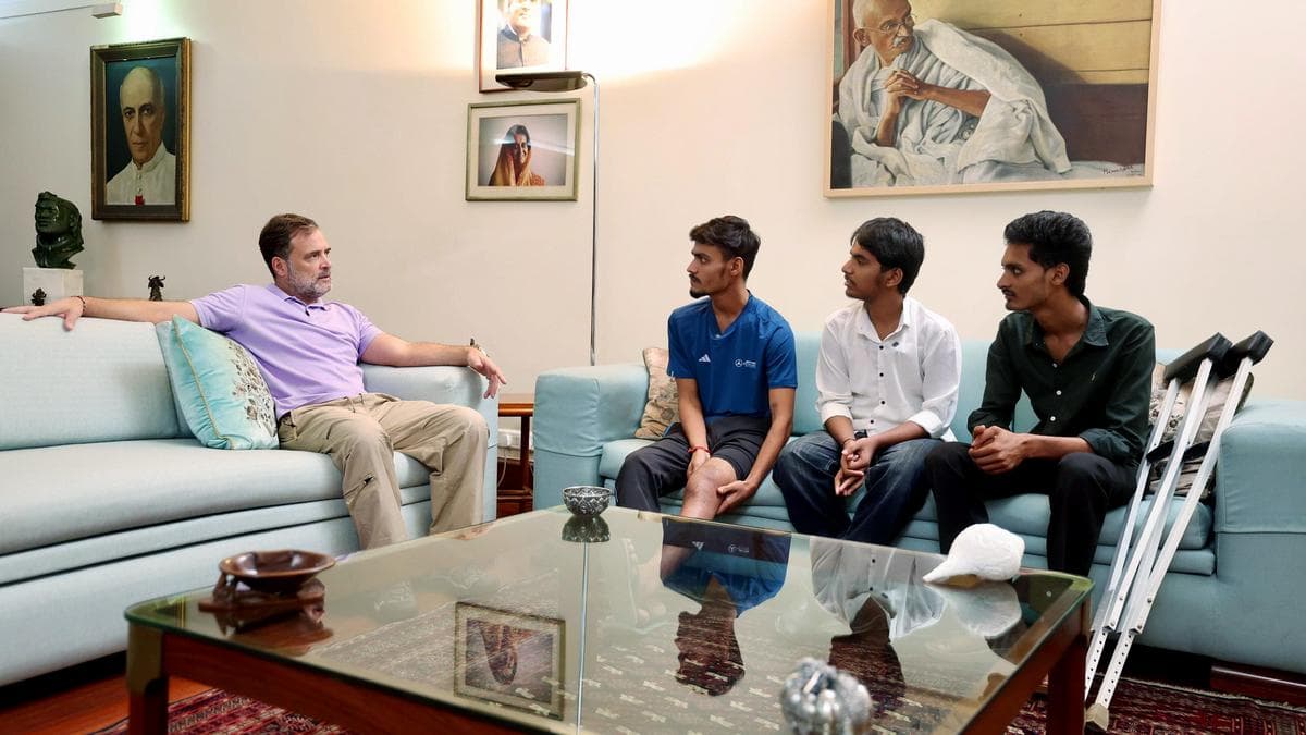 Regime suppressing youth will have to answer to the people, says Rahul Gandhi