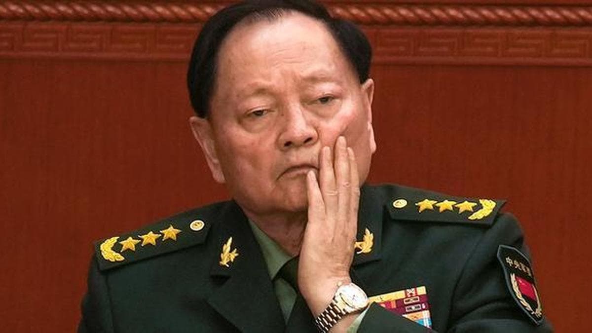 China removes high-ranking officers from key military body