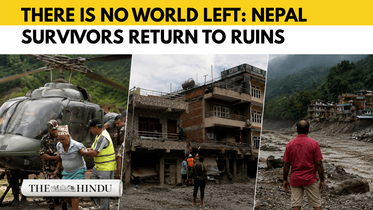 There is no world left: Nepal survivors confront devastation after deadly floods