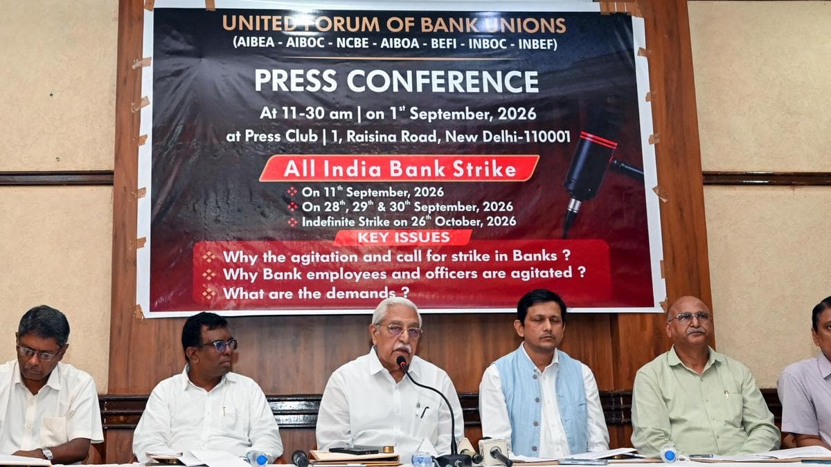Banks unions announce nationwide strike on Sept. 11 over ‘residual issues’; demand five-day banking week