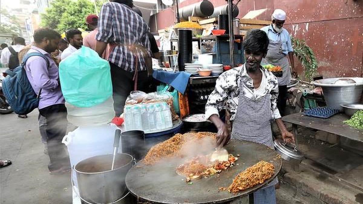 A spicy dish from Burma naturalised in Madras