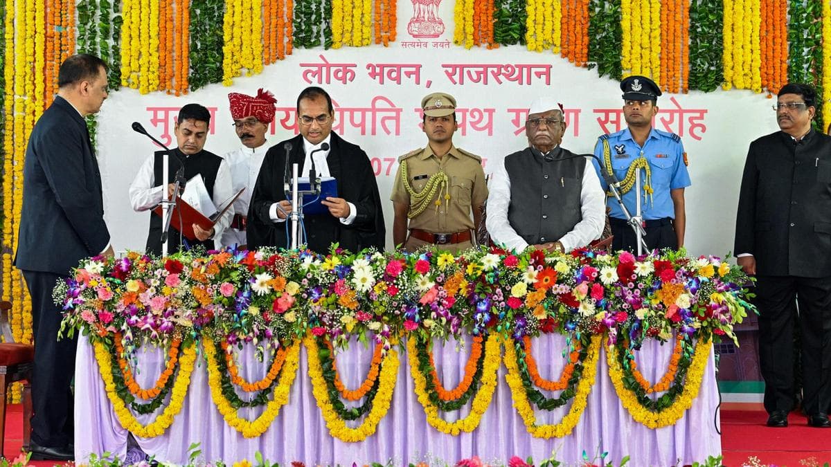Sanjay Kumar Agrawal sworn in as Rajasthan HC Chief Justice