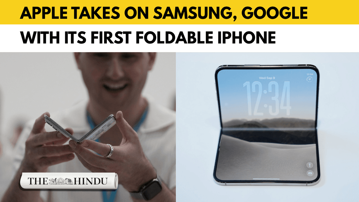 Watch: With iPhone Duo, Apple enters foldable phone market