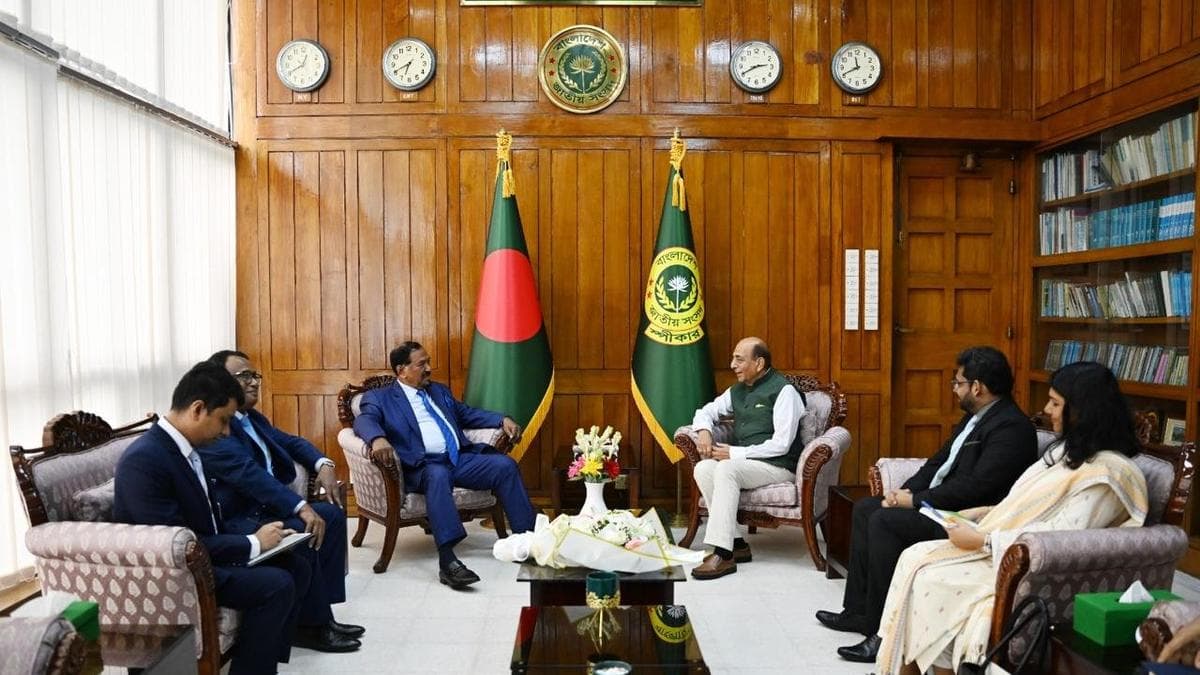 Indian envoy meets Bangladesh Speaker; discusses parliamentary ties