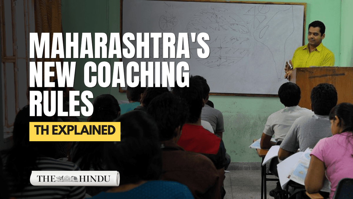 Why Maharashtra wants to regulate coaching centres | Explained