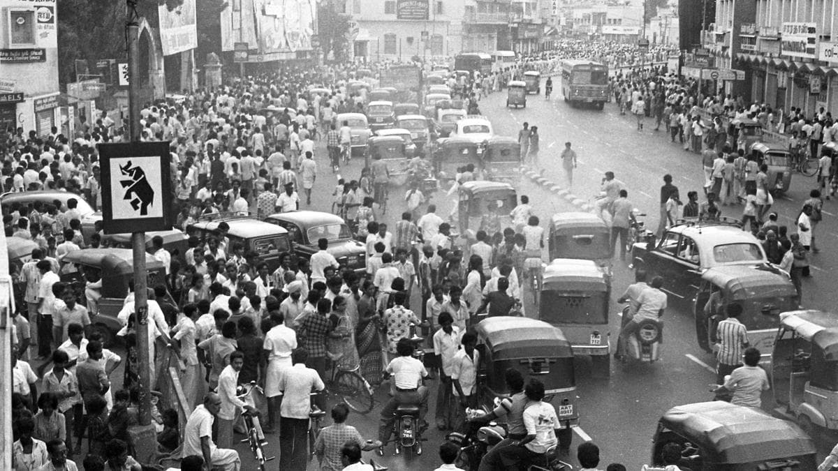When Madras was walk-friendly