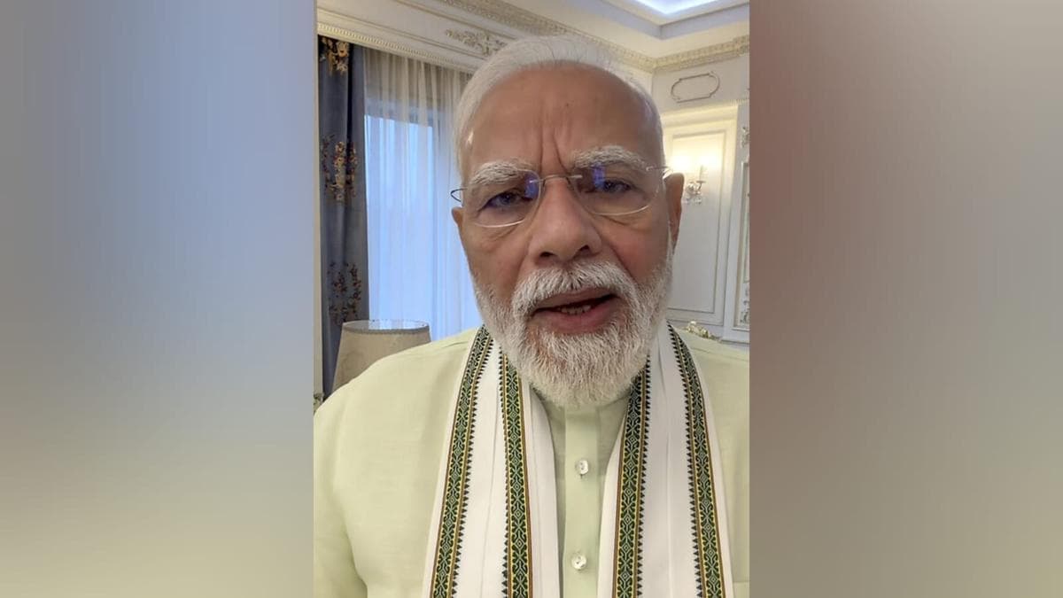 PM Modi lauds 7.8% growth ‘despite wars, instability’; asks people not to buy gold ‘unless necessary’