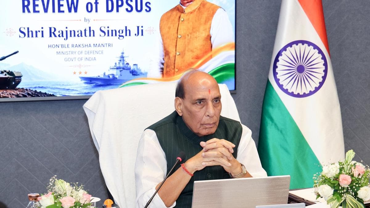 Rajnath Singh reviews performance of 16 defence PSUs