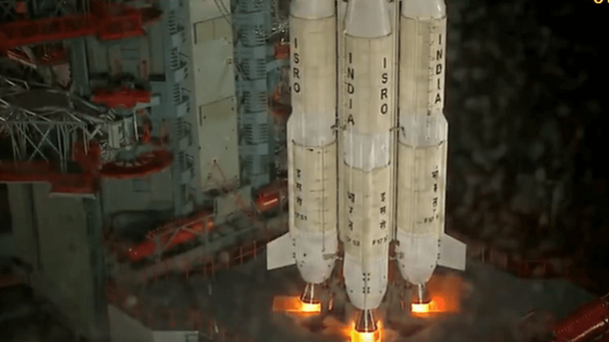 ISRO’s GSLV rocket with earth observation satellite lifts off