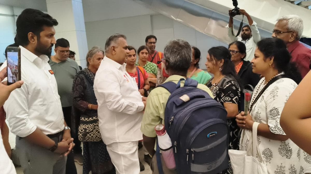 Home Safe: 21 Stranded Pilgrims Rescued from Nepal Land in Chennai