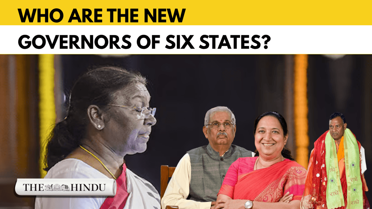 President Murmu reshuffles Governors across six States