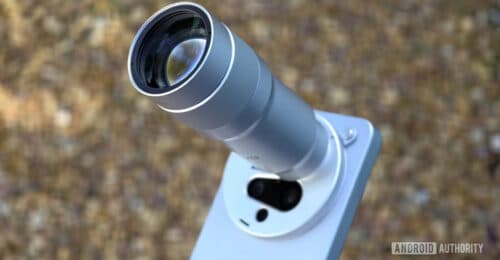 This phone could support a crazy 500mm teleconverter lens for 20x optical zoom