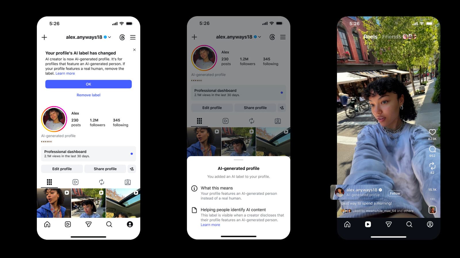 Instagram will demote AI-generated influencers if they don't clearly label their account