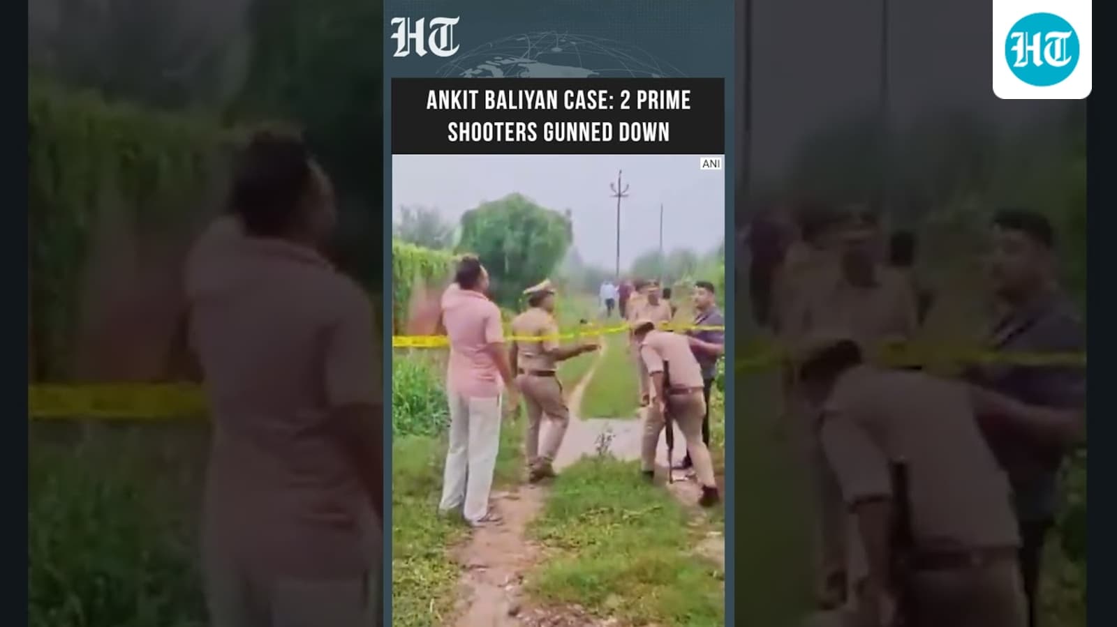 Ankit Baliyan Murder Case: 2 Prime Shooters Killed in UP Police Encounter