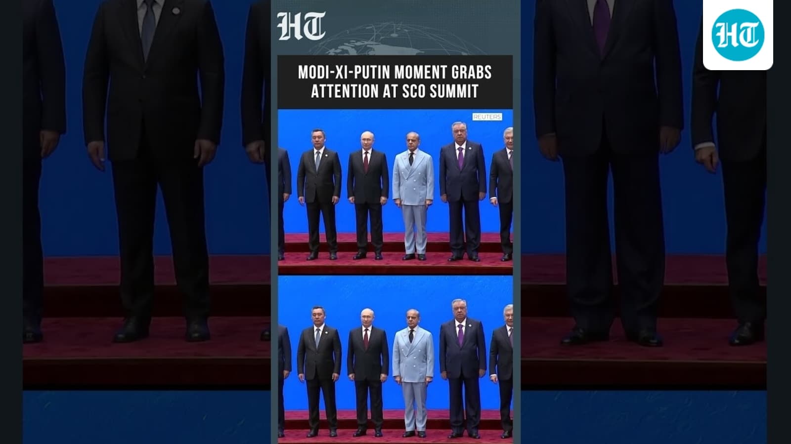 Modi, Putin, Xi Hold Hands, Share Brief Chat Before SCO Family Photo