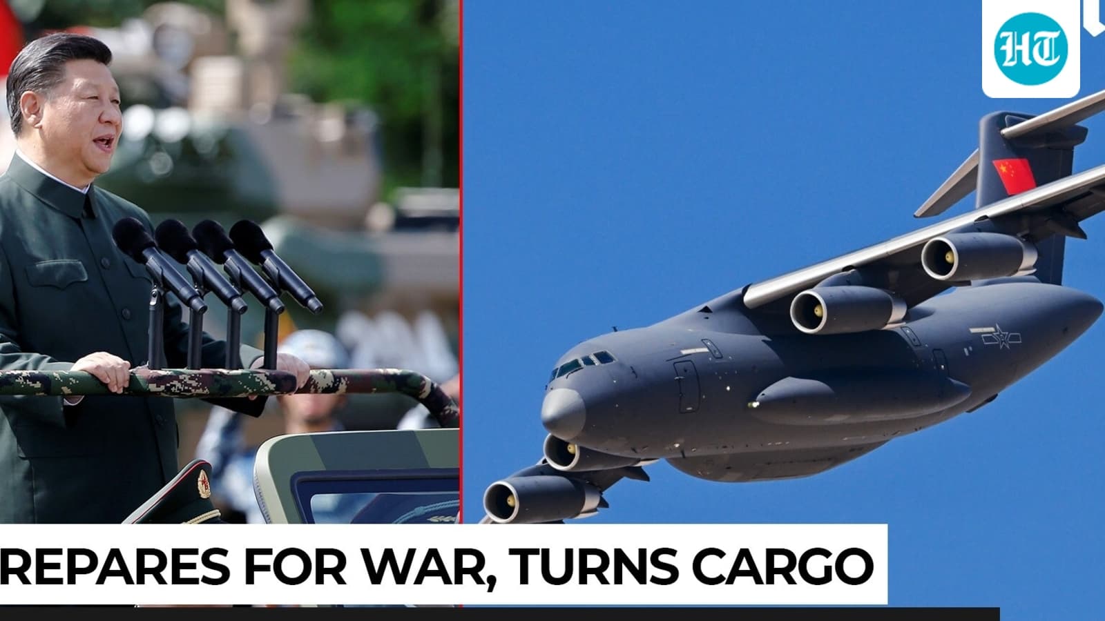Xi Jinping's new formula to beat American jets? China turns Y-20 into a multi-mission war platform