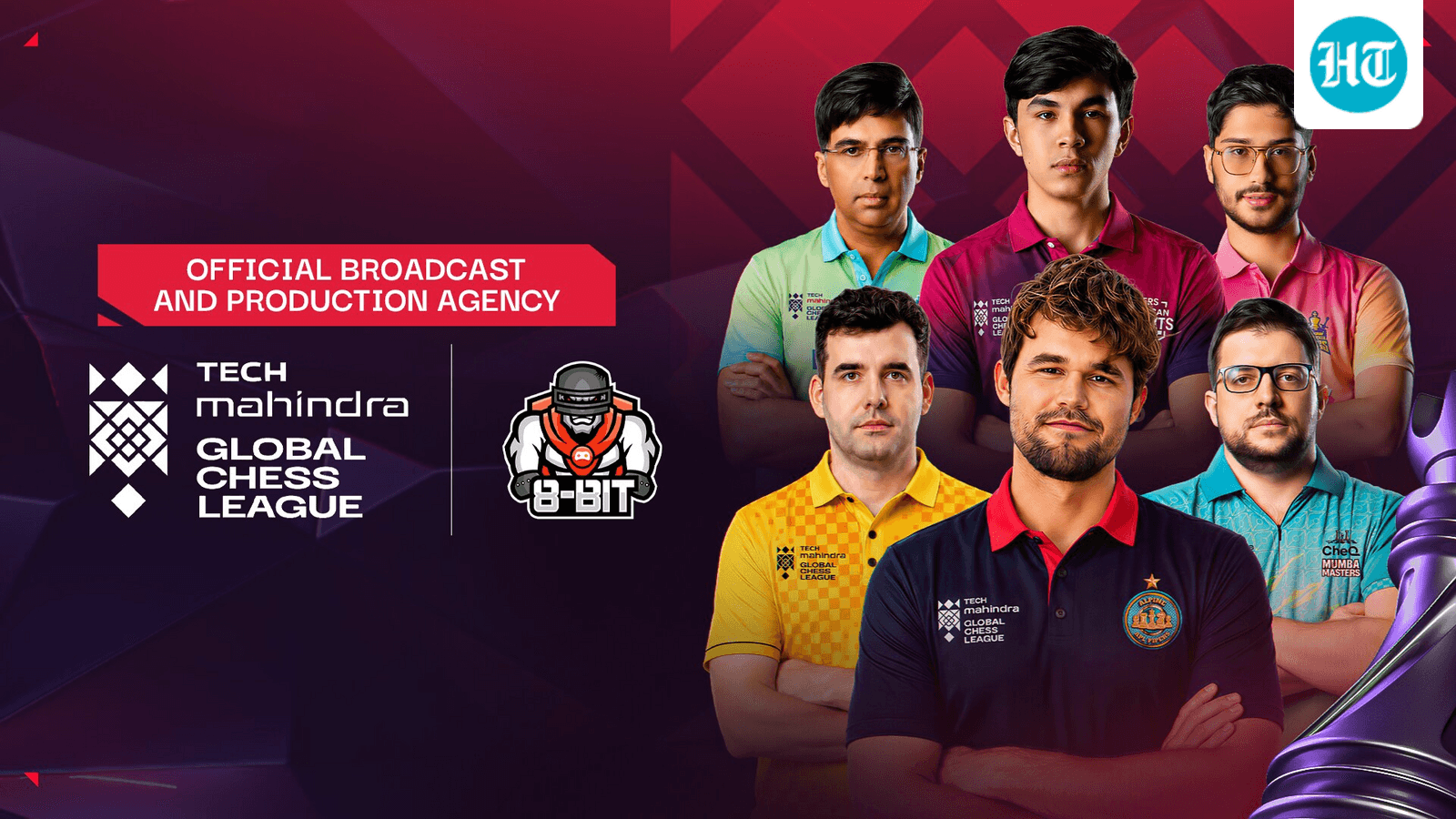 Global Chess League Season 4 marks new gaming, esports and traditional sports crossover with 8Bit Creatives