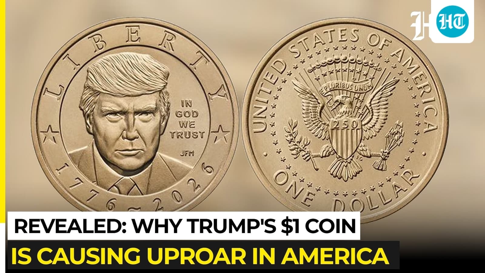 Revealed: why Donald Trump's $1 coin is causing uproar in America | US mint, currency, history