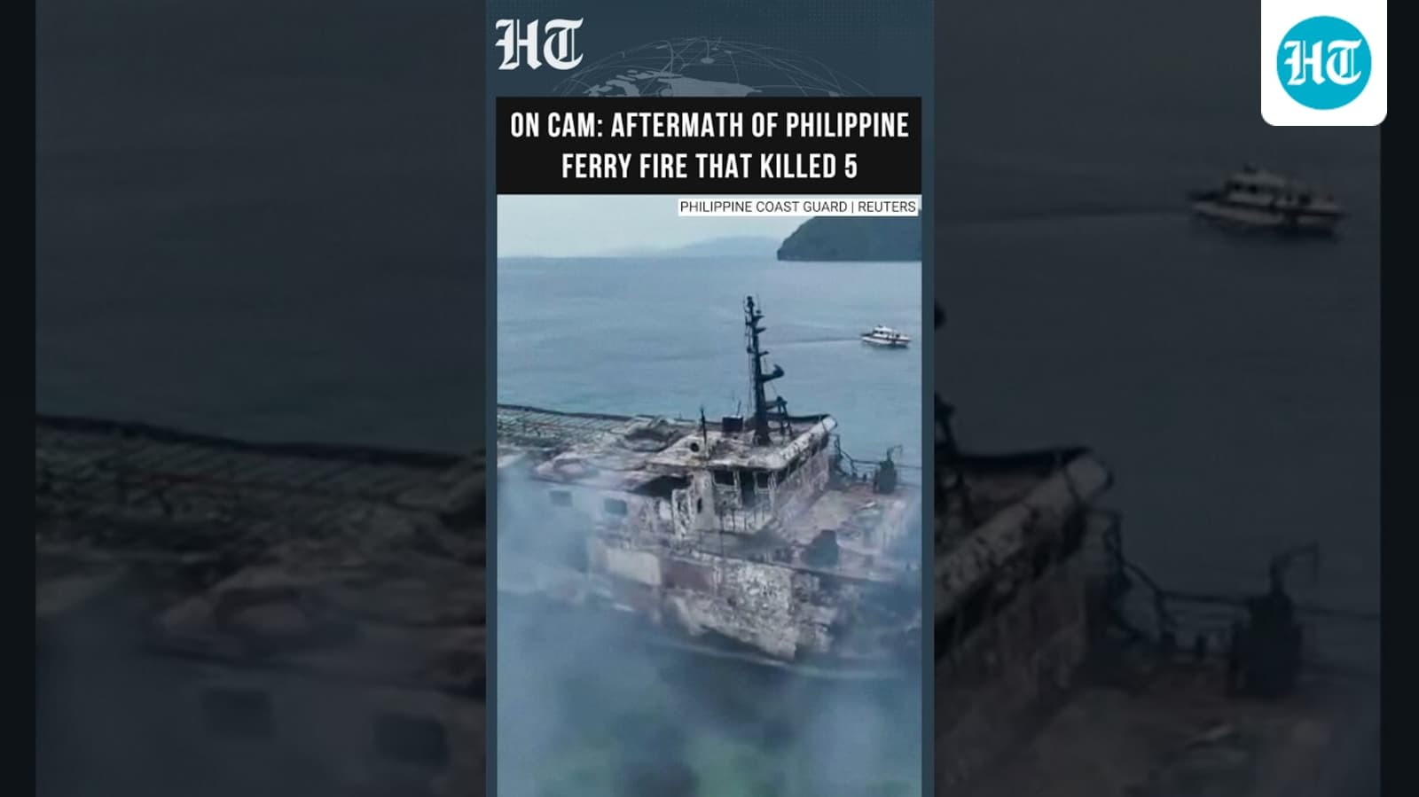 Philippine Ferry Fire Kills 5 As Rescue Teams Race To Assess Devastating Aftermath