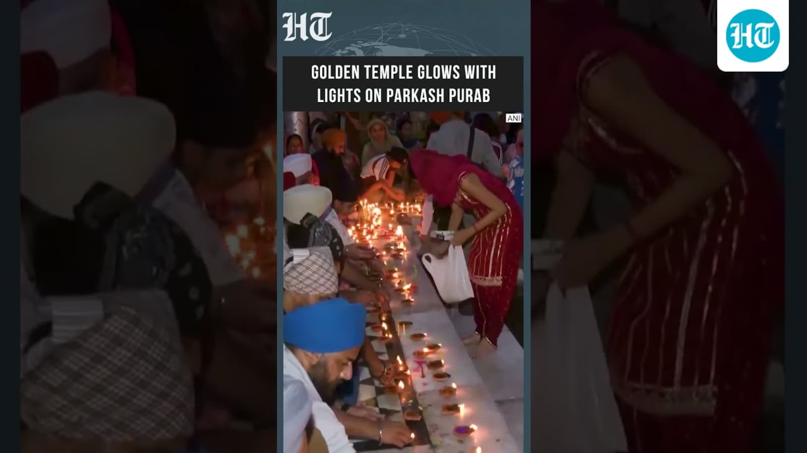 Parkash Purab: Golden Temple Illuminated With Lights, Deepmala and Fireworks