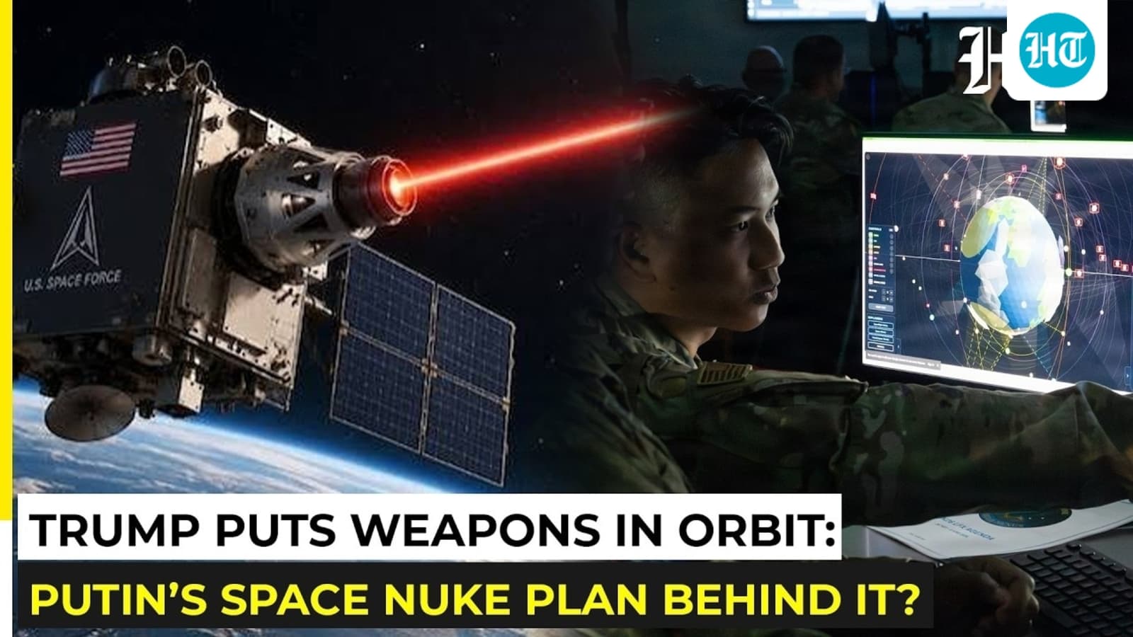 Trump breaks space-weapons taboo: US confirms arms in orbit as Putin space-nuke fears grow?