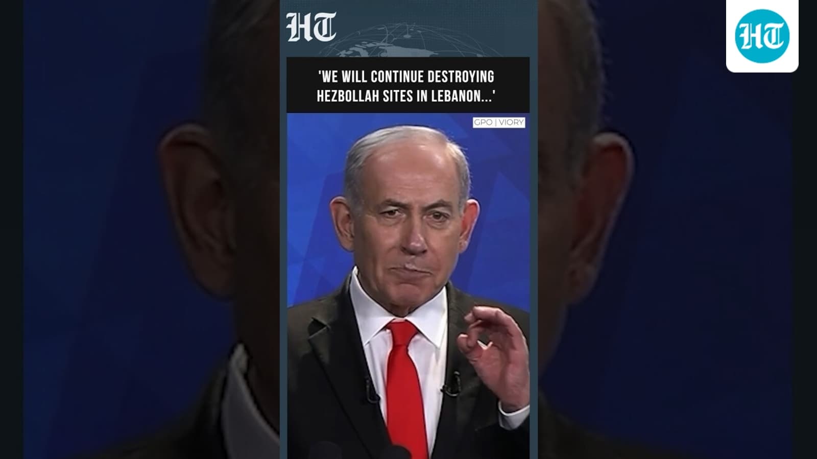 Netanyahu Vows To Keep Destroying Hezbollah Sites In Lebanon After Israeli Military Strike