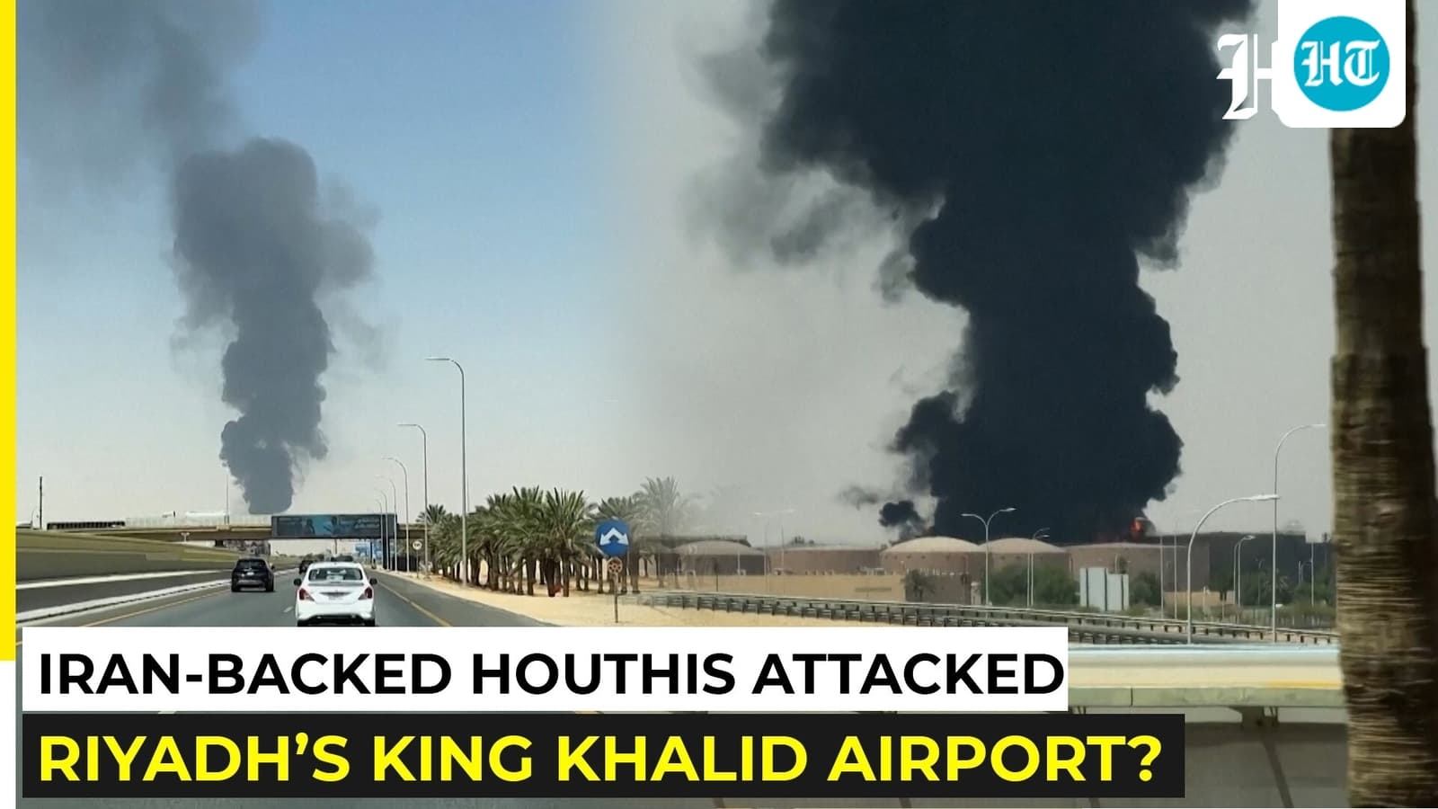 Did Houthis strike Saudi Arabia’s capital? Smoke seen at Riyadh's King Khalid International airport