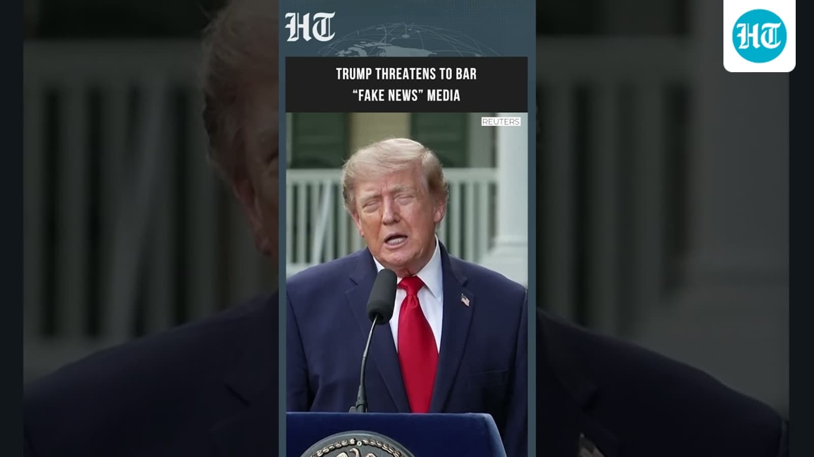 Trump: “Fake News” Media Could Be Denied Access to White House