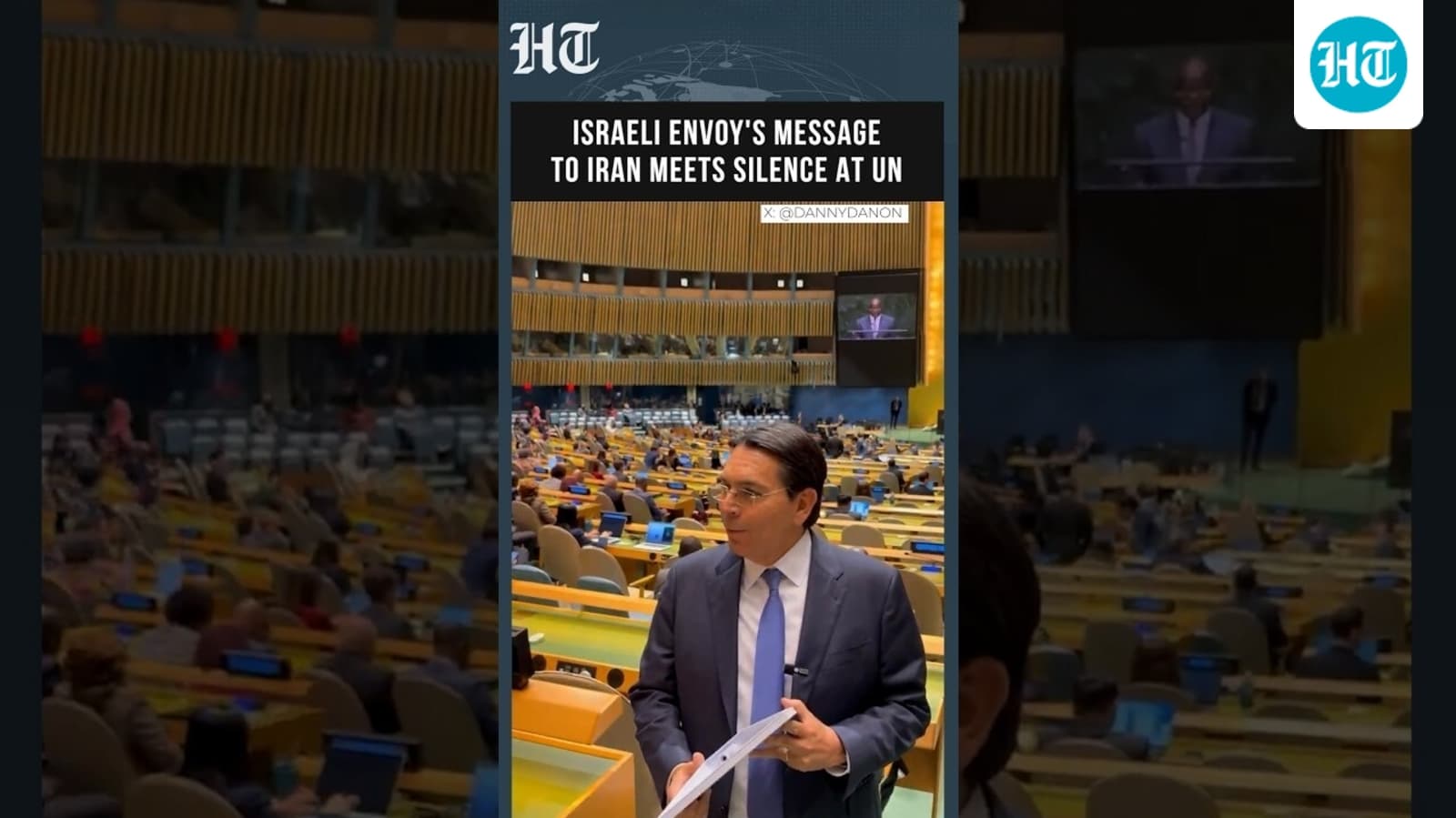 Israeli Envoy Danny Danon Offers Starlink To Iranian Diplomat At UN, Gets No Response