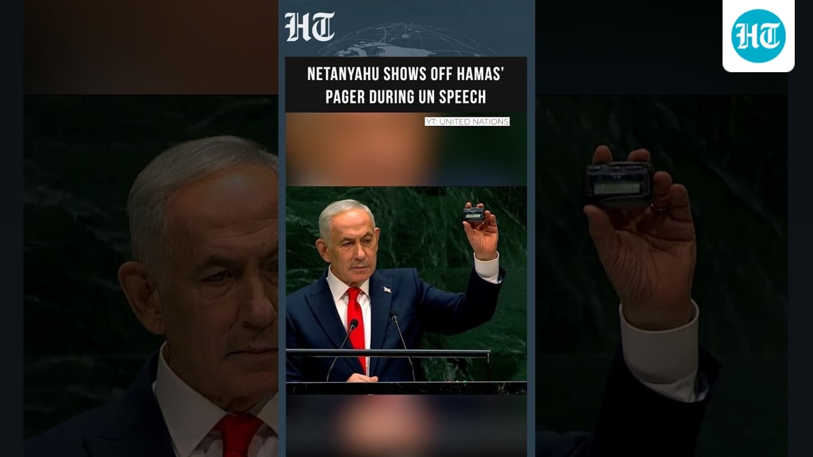 Netanyahu Holds Up Pager At UN, Recalls Hezbollah Attack And Israel’s Military Campaign