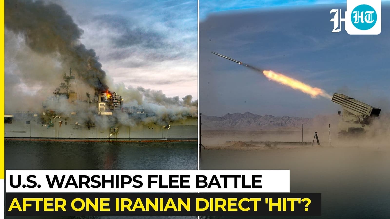 US warships flee the Gulf of Oman after Iran's one attack on its carriers? | Hormuz, Mojtaba, Trump