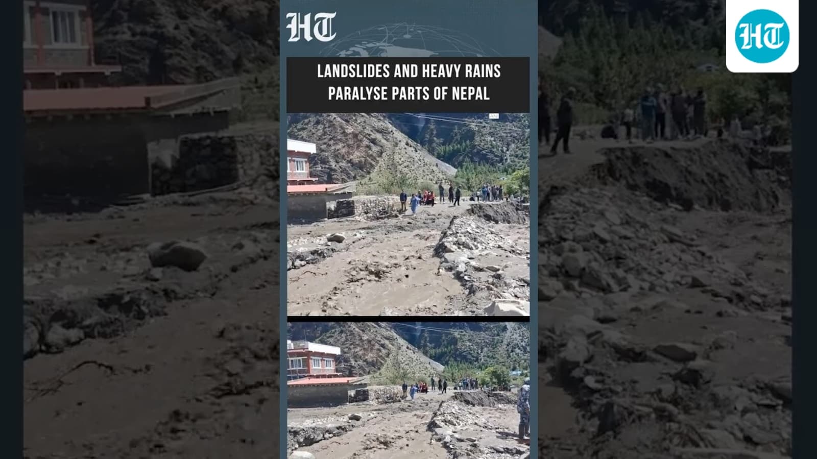 Aftermath Visuals Show Extent Of Flood And Landslide Damage In Nepal | HT India