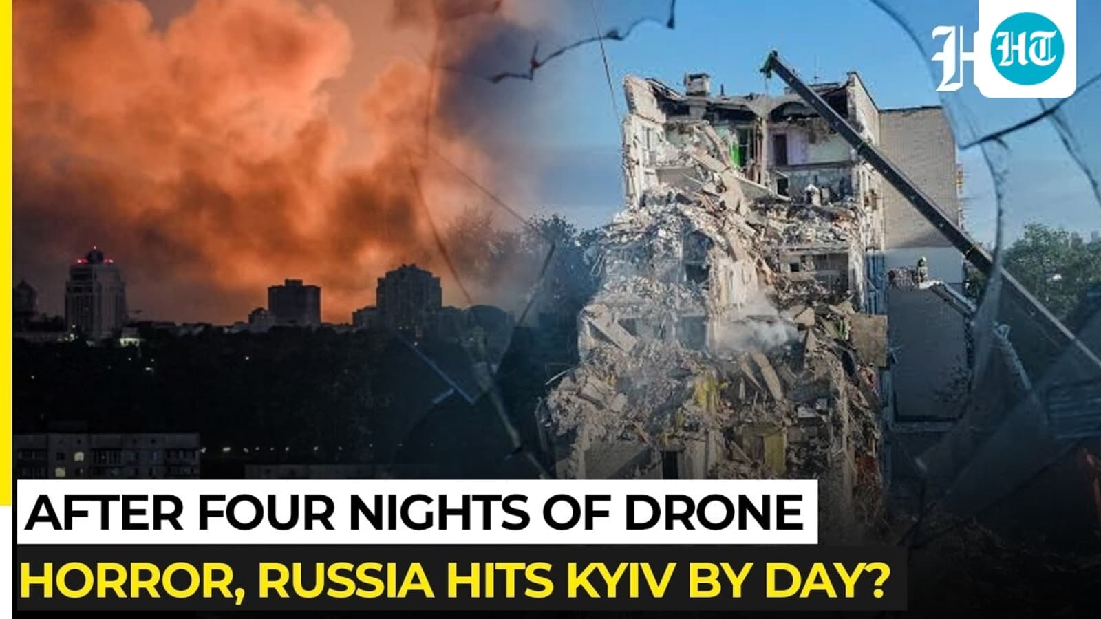 Russia launches daytime drone wave after four nights of strikes