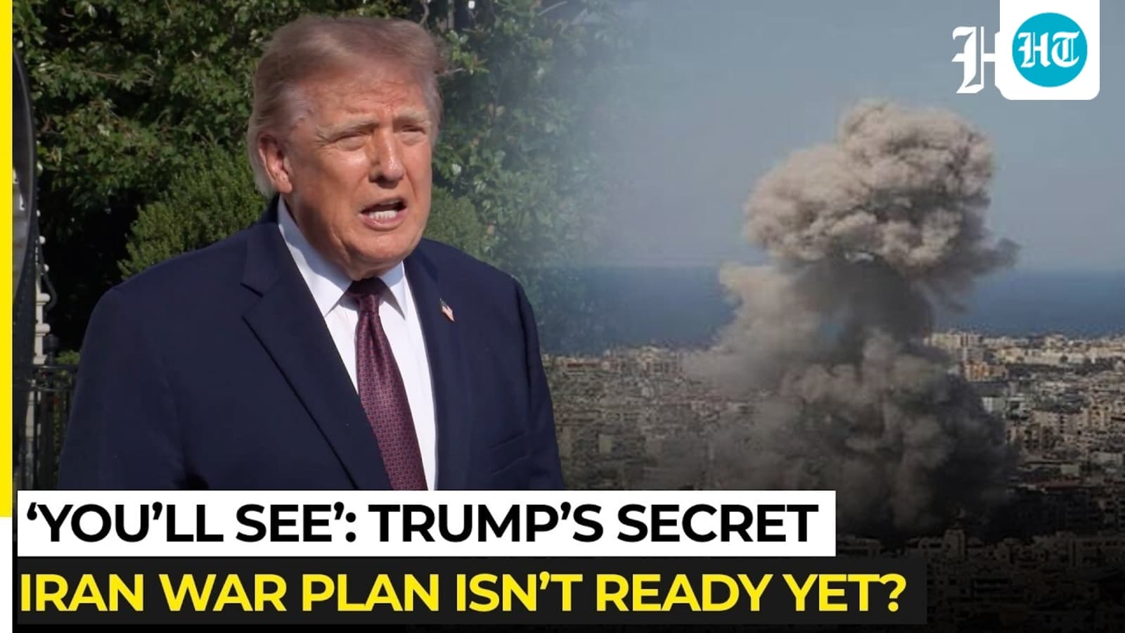 On TV, trump admits he is clueless about his next Iran war move