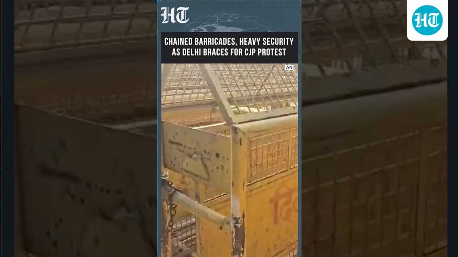 Delhi: Heavy Barricading And Police Deployment Ahead Of CJP's October 10 Protest