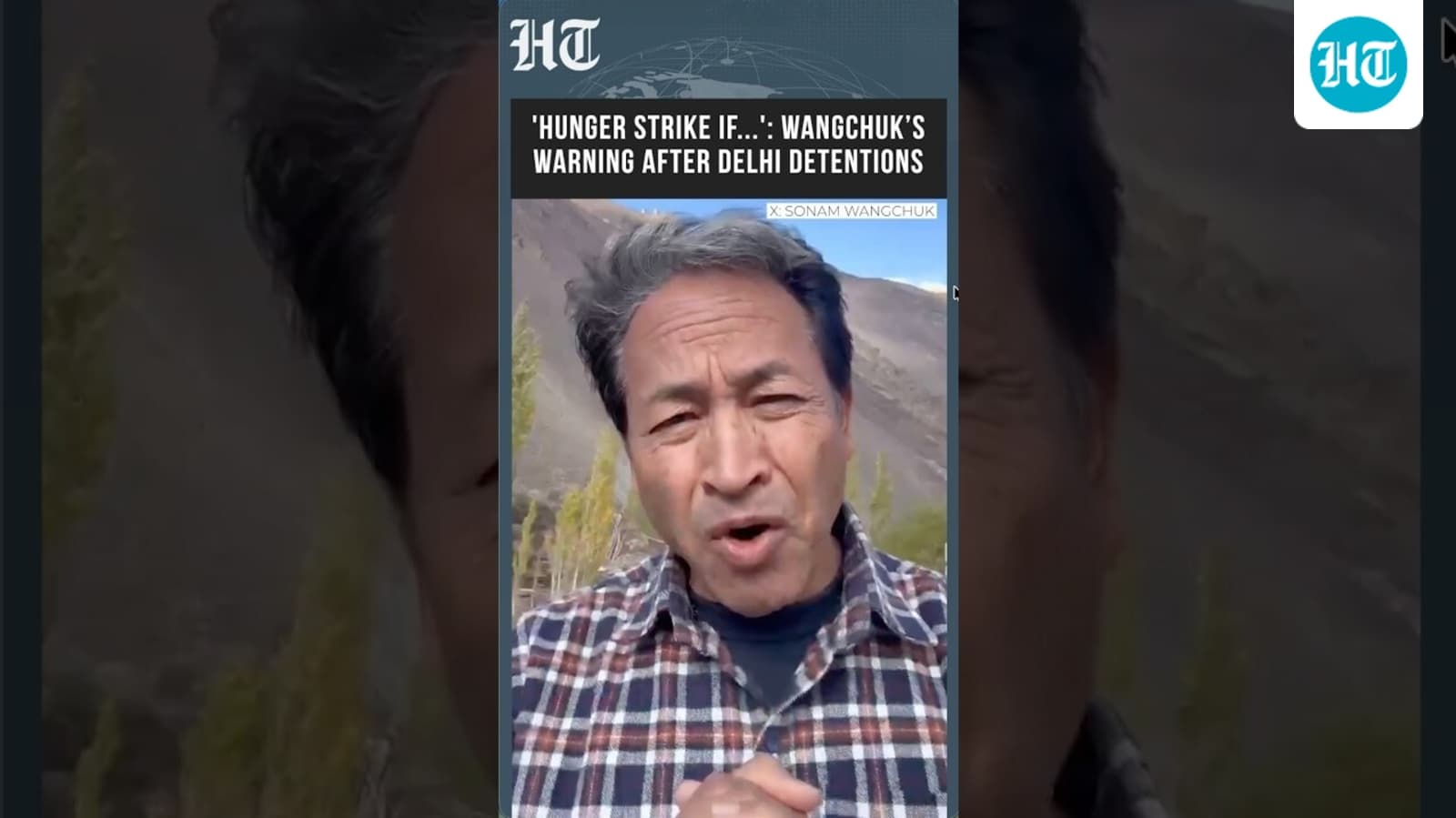 Sonam Wangchuk Drops 24-Hour Ultimatum Video, Threatens Hunger Strike Amid Delhi Detentions