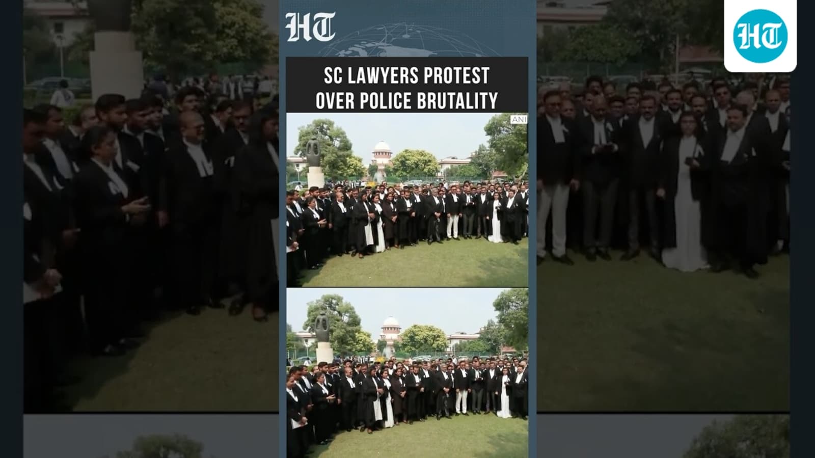 Delhi: SC Lawyers Stage Protest Over Alleged Police Action Against Lawyers | HT India