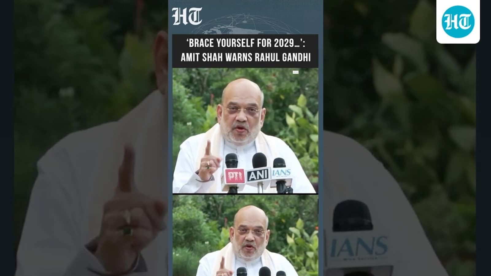 ‘People Stand With Modi’: Amit Shah Targets Rahul Gandhi, Congress Amid EC, SIR Row