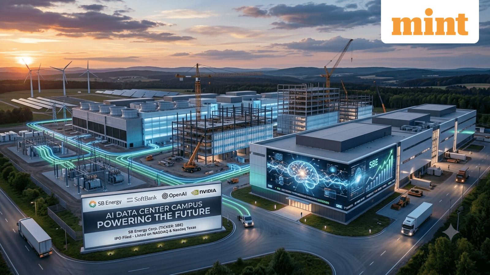 SB Energy heads for IPO after Nvidia backs $105 billion OpenAI data-centre project