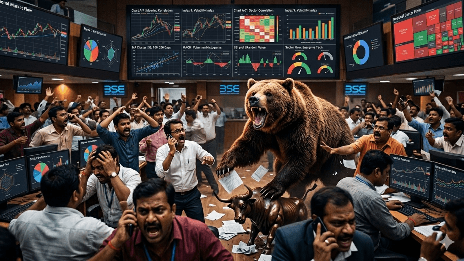 Sensex, Nifty crash today: Why is stock market down today? Top 3 reasons explained