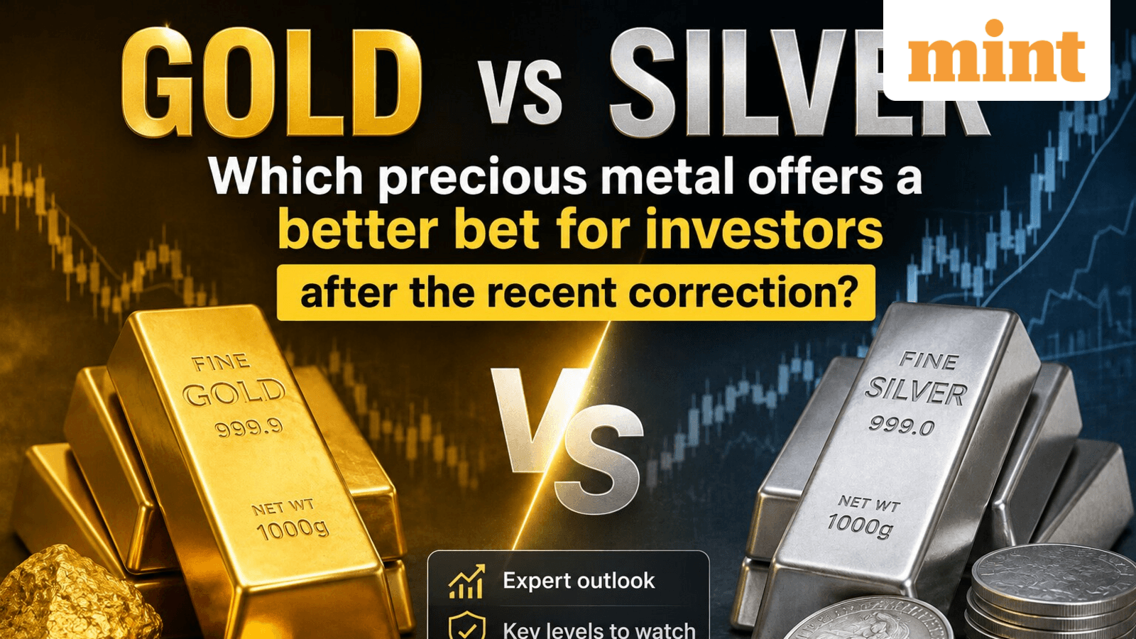Gold vs Silver: Which precious metal offers a better bet for investors after the recent correction?