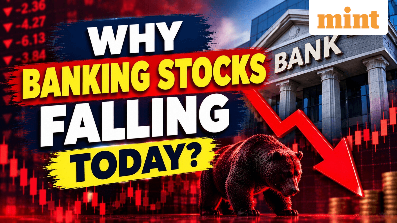 Axis Bank to ICICI Bank - Why banking stocks are falling today?