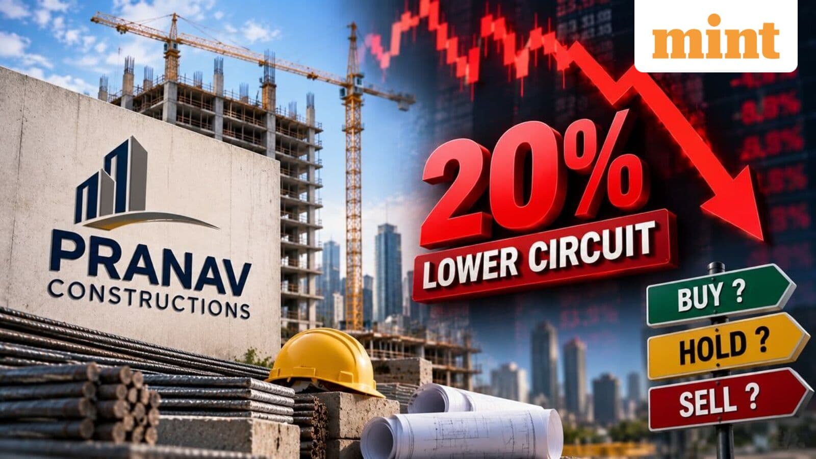 Pranav Constructions shares hit 20% lower circuit after strong debut | Buy, sell or hold?